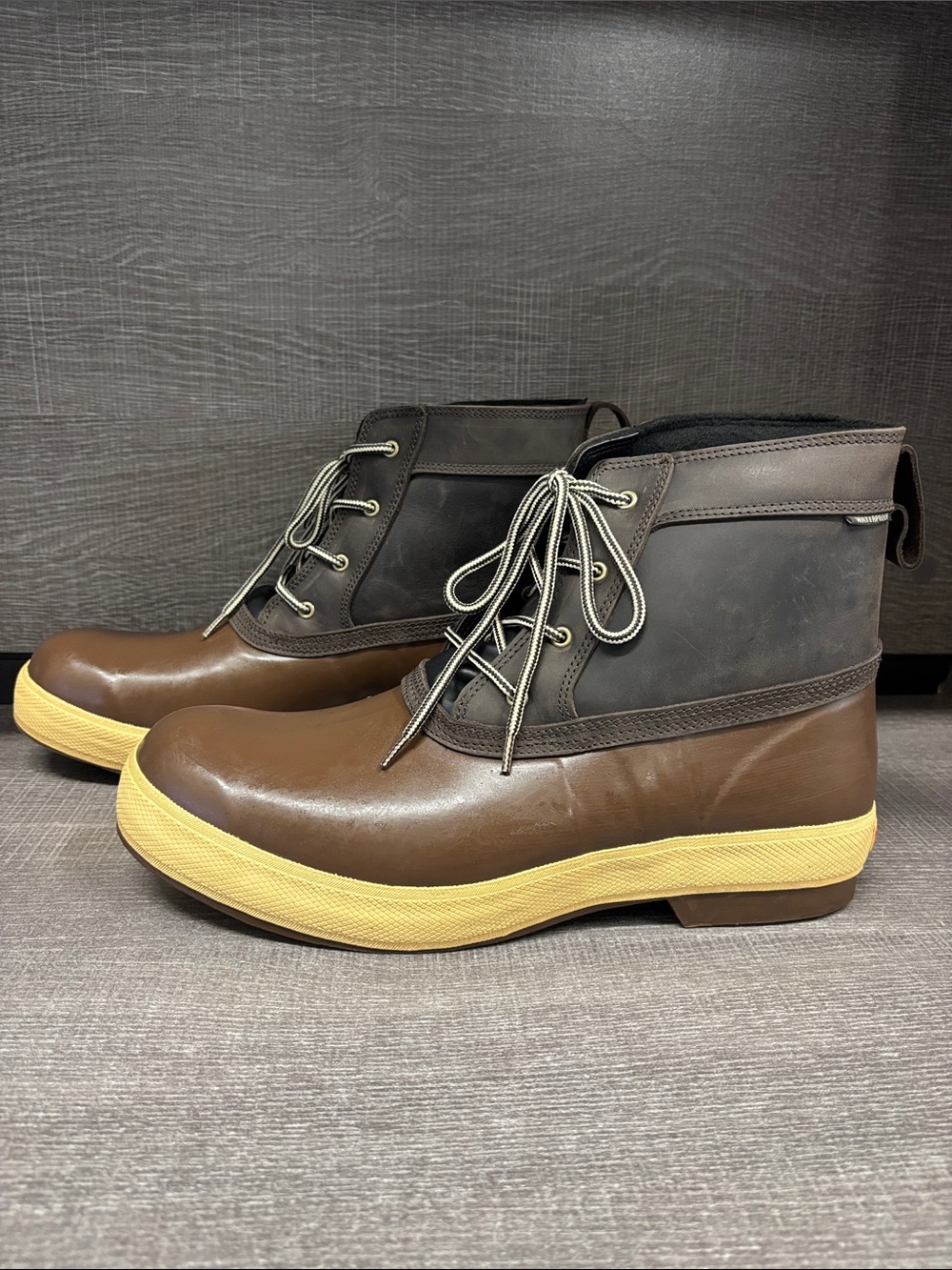 Men's Xtratuf 6" Legacy Lace Boots LLM6-900 (Brown) - Size 14